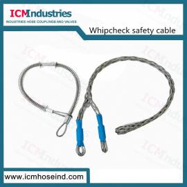  Whip check safety cable