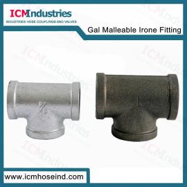 Mallealbe iron glanvanized pipe fitting